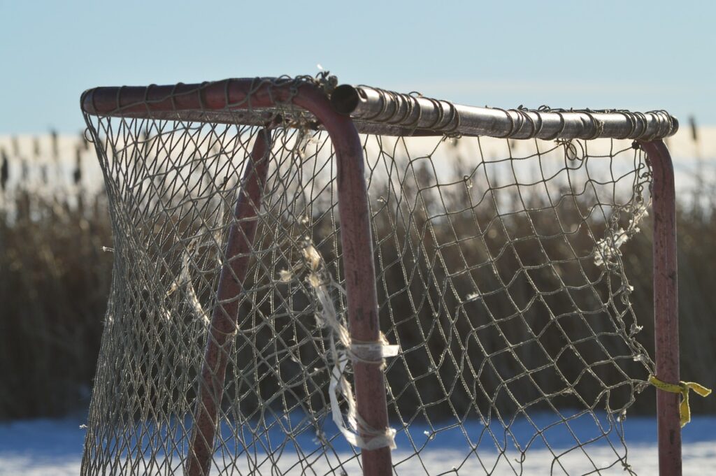 hockey-net-shooting