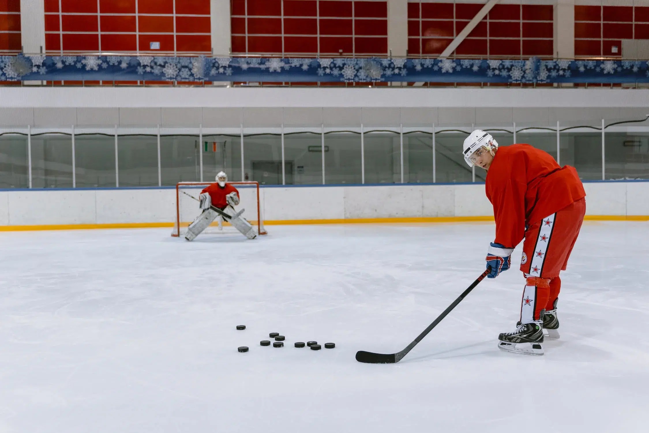 hockey shooting drills